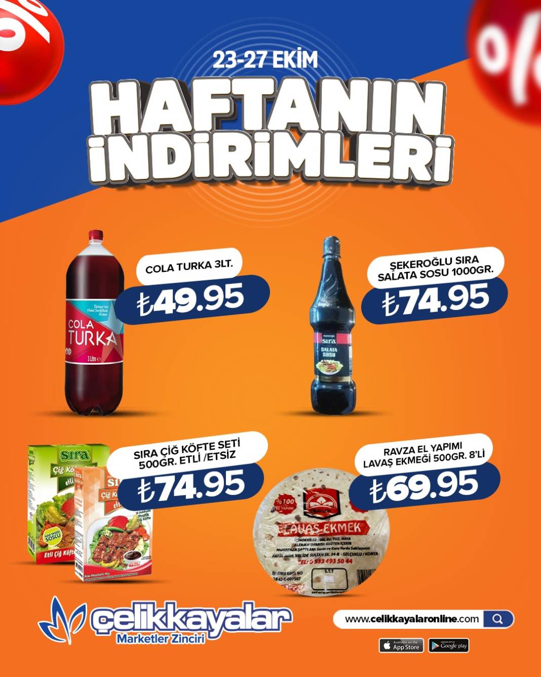 Konya’nın zincir marketi büyük indirimi duyurdu 16